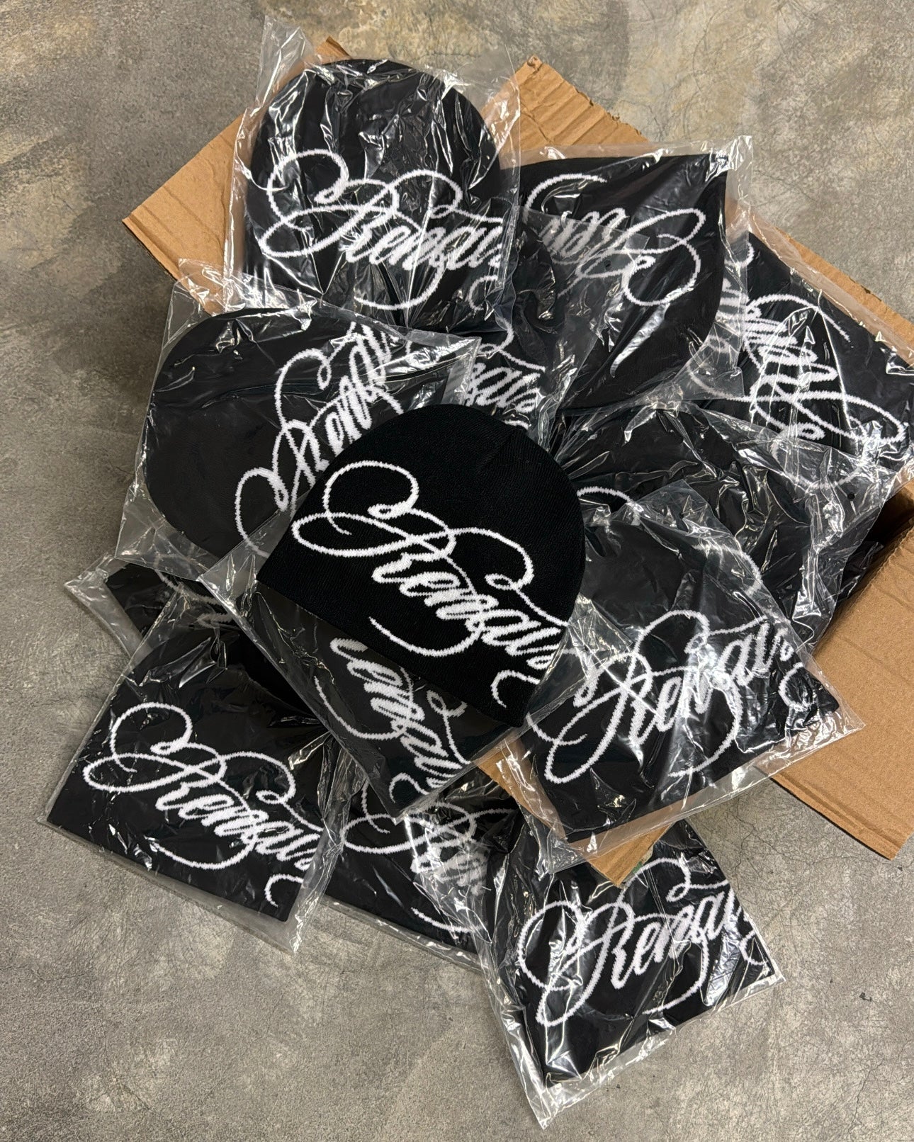 CALLIGRAPHY BEANIE
