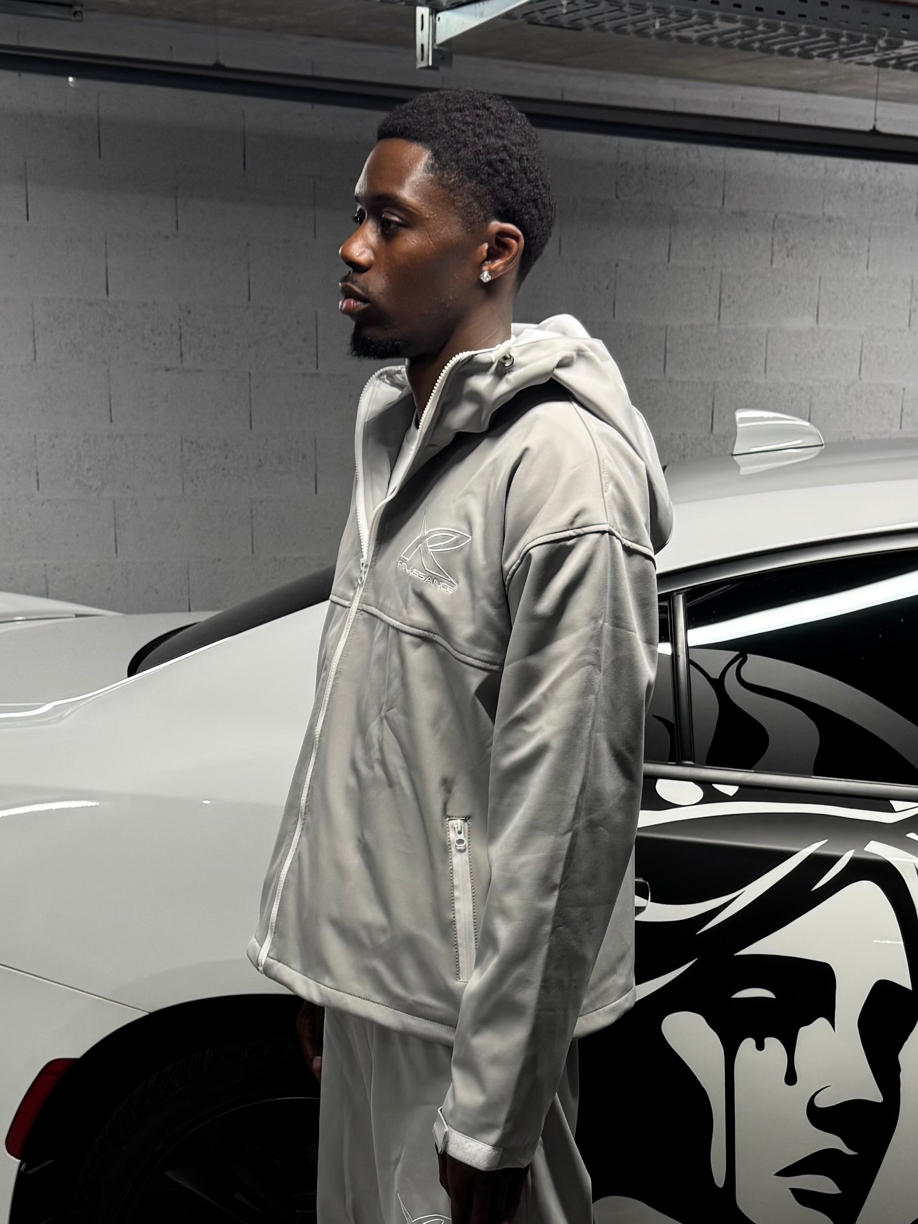 SHELL JACKET (GRAY)