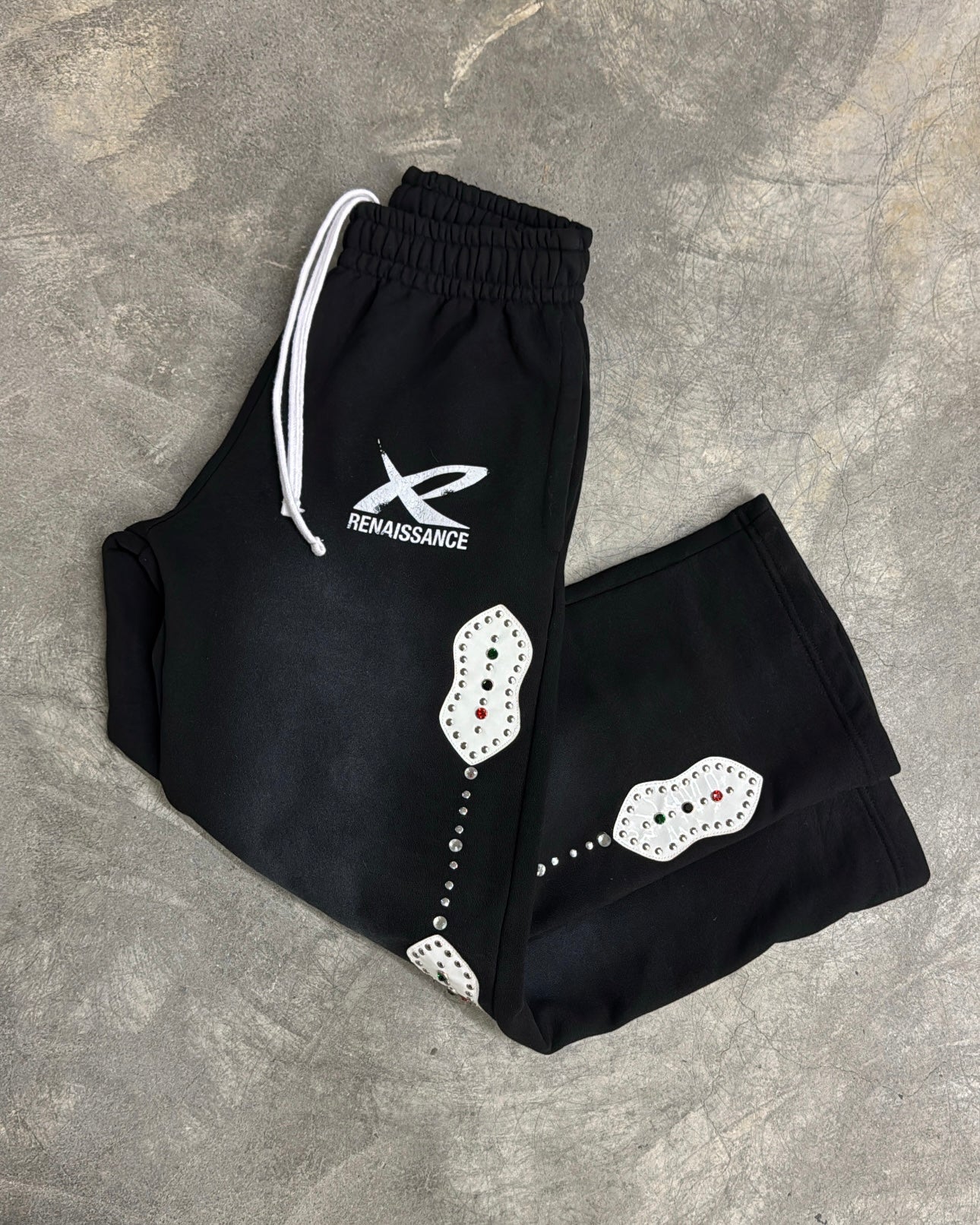 RHINESTONE SWEATPANTS