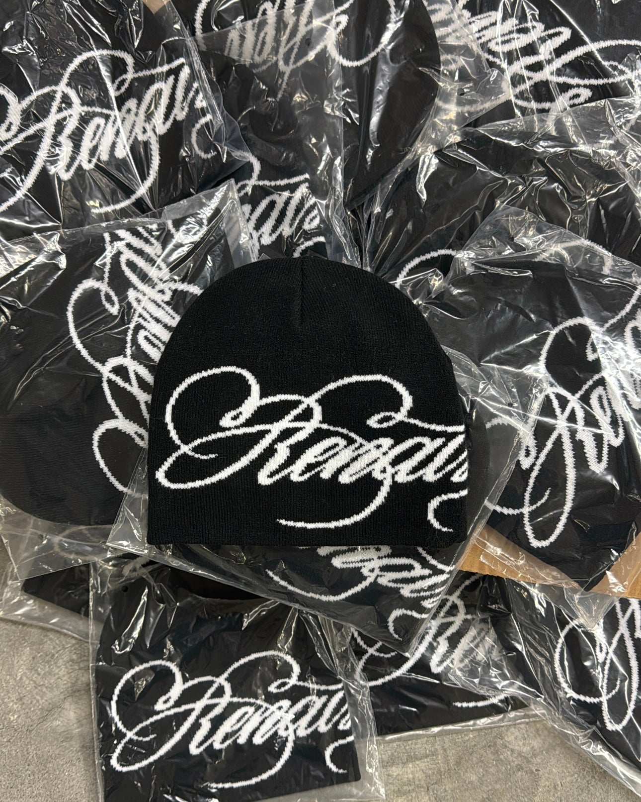CALLIGRAPHY BEANIE